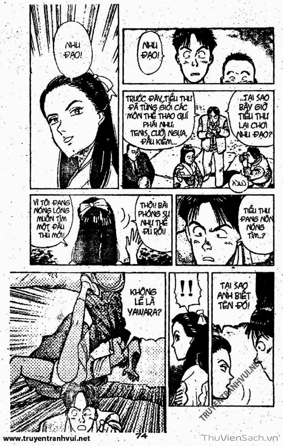 Truyện Tranh Tiểu Thư Nhu Đạo - Yawara! trang 6