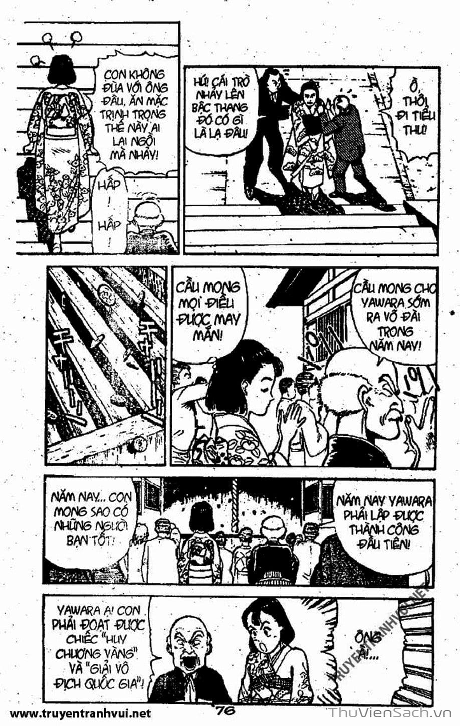 Truyện Tranh Tiểu Thư Nhu Đạo - Yawara! trang 6