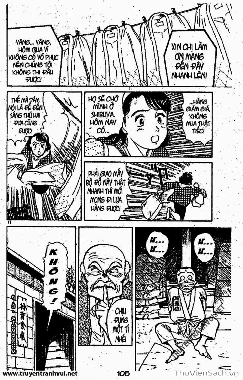 Truyện Tranh Tiểu Thư Nhu Đạo - Yawara! trang 6