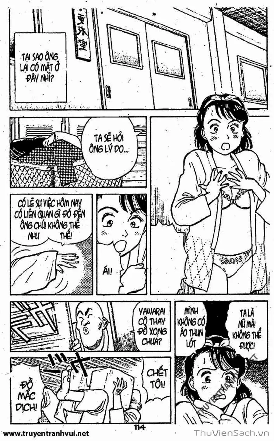 Truyện Tranh Tiểu Thư Nhu Đạo - Yawara! trang 6