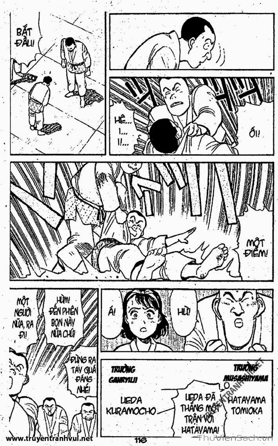 Truyện Tranh Tiểu Thư Nhu Đạo - Yawara! trang 6