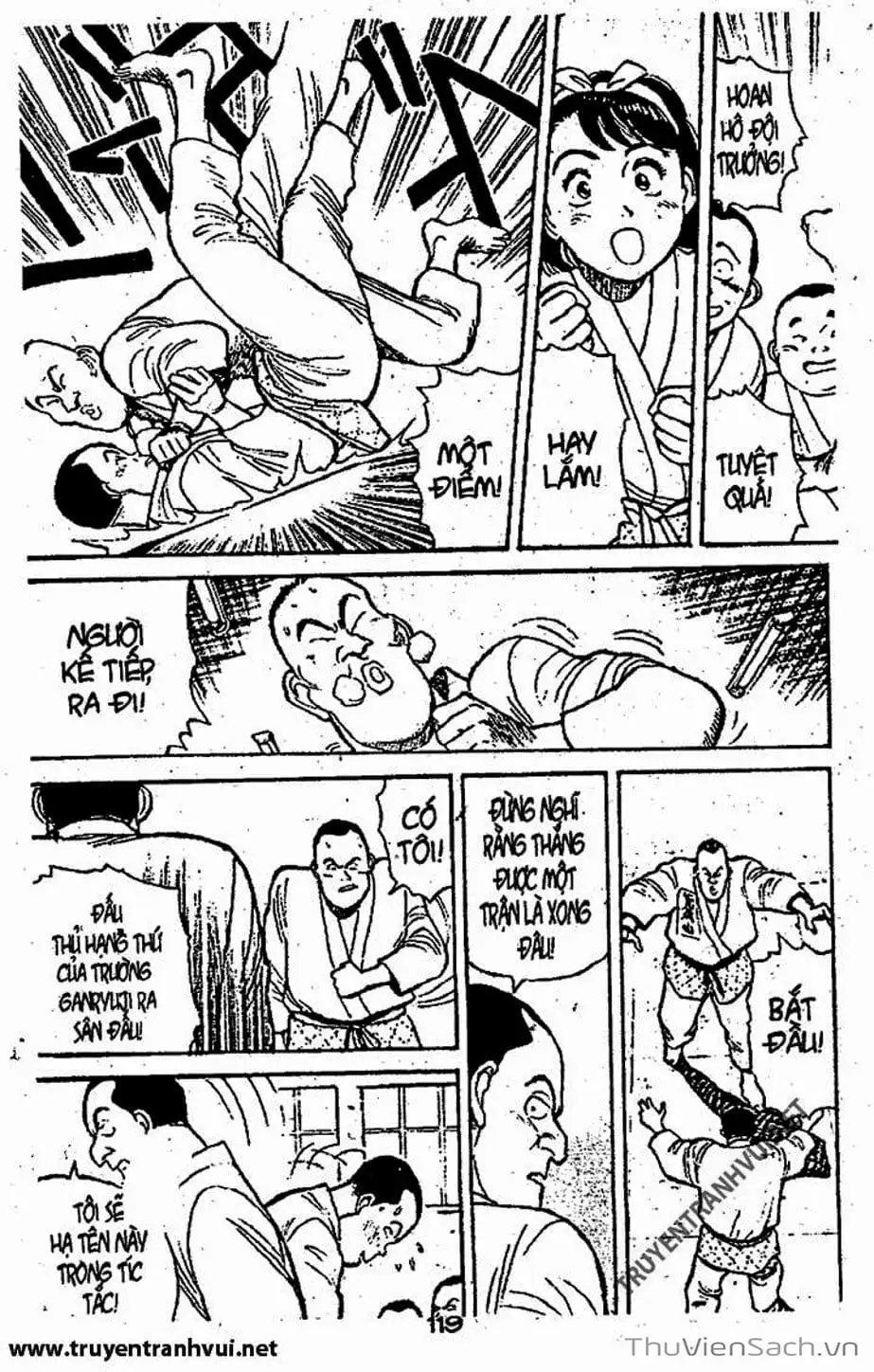 Truyện Tranh Tiểu Thư Nhu Đạo - Yawara! trang 6