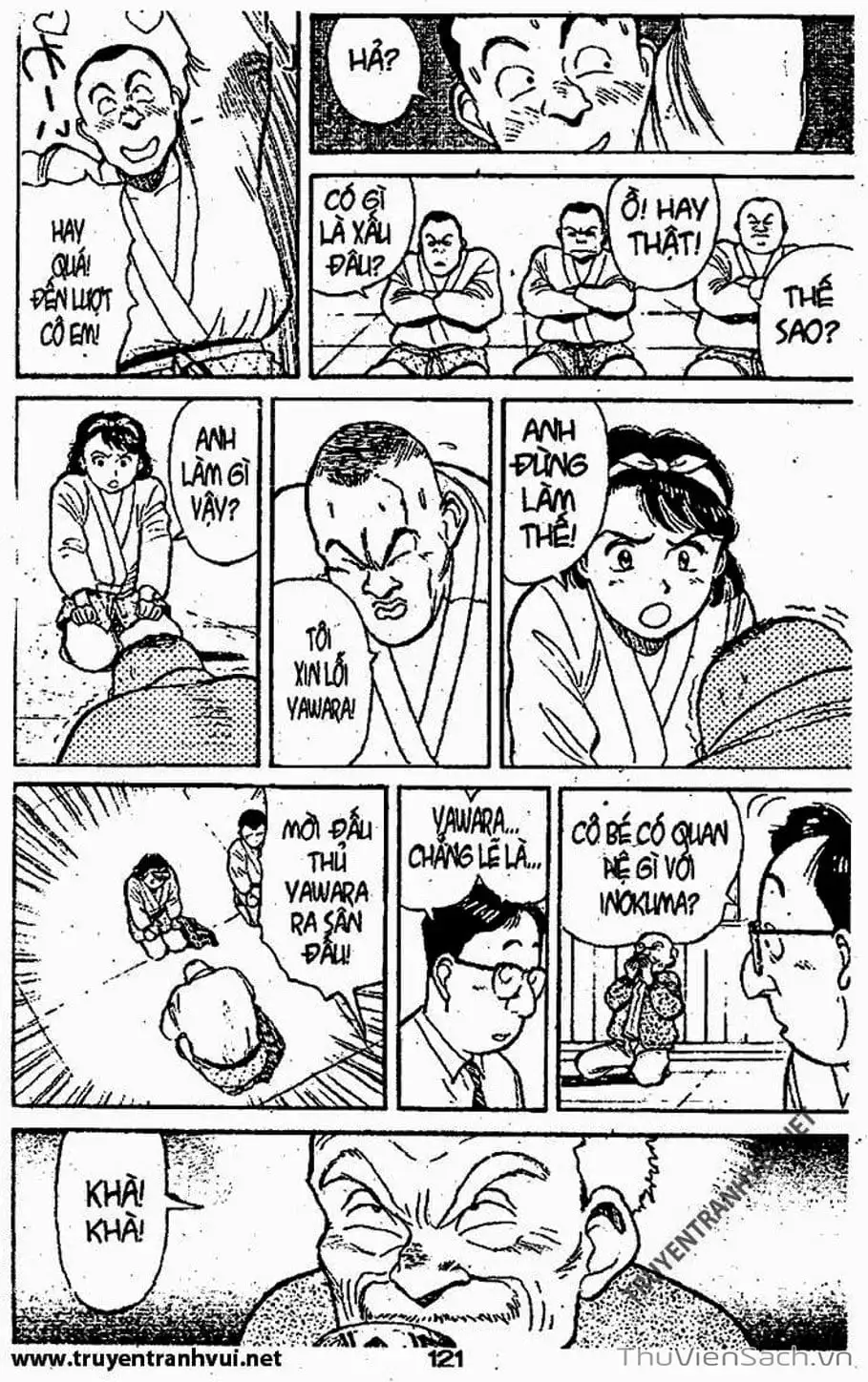 Truyện Tranh Tiểu Thư Nhu Đạo - Yawara! trang 6