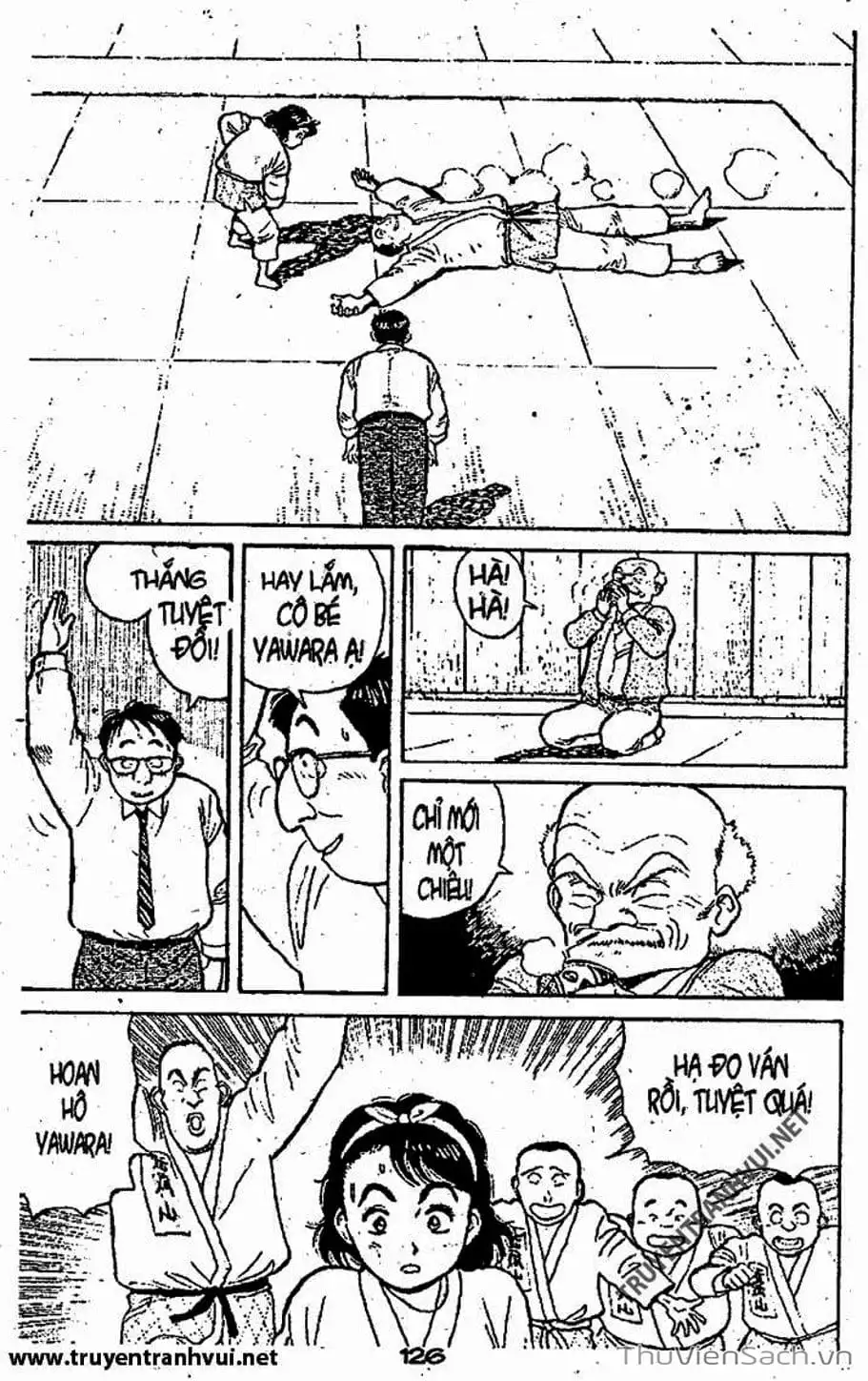 Truyện Tranh Tiểu Thư Nhu Đạo - Yawara! trang 6