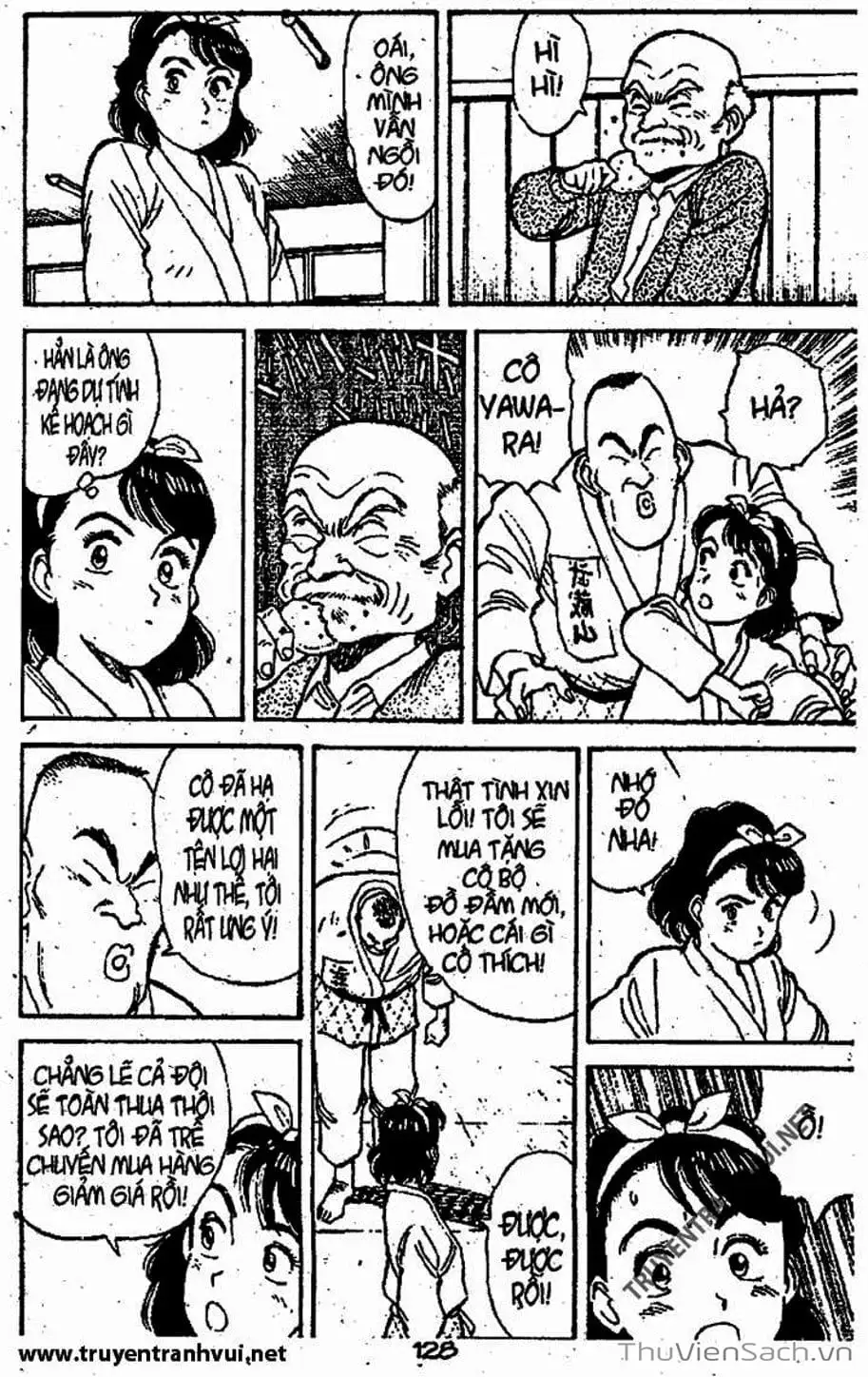 Truyện Tranh Tiểu Thư Nhu Đạo - Yawara! trang 6