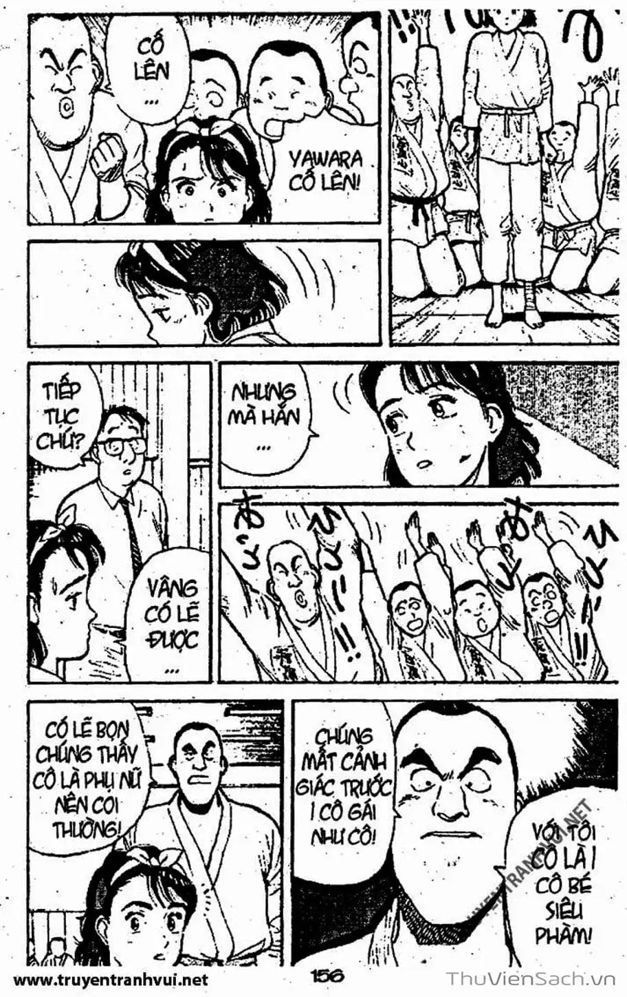 Truyện Tranh Tiểu Thư Nhu Đạo - Yawara! trang 6