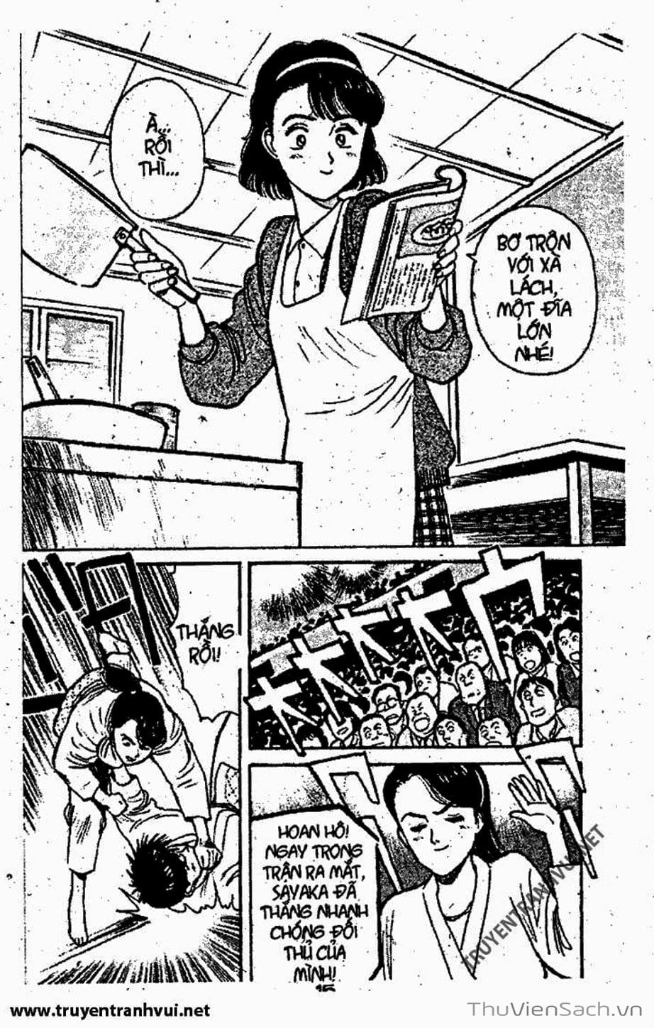 Truyện Tranh Tiểu Thư Nhu Đạo - Yawara! trang 6