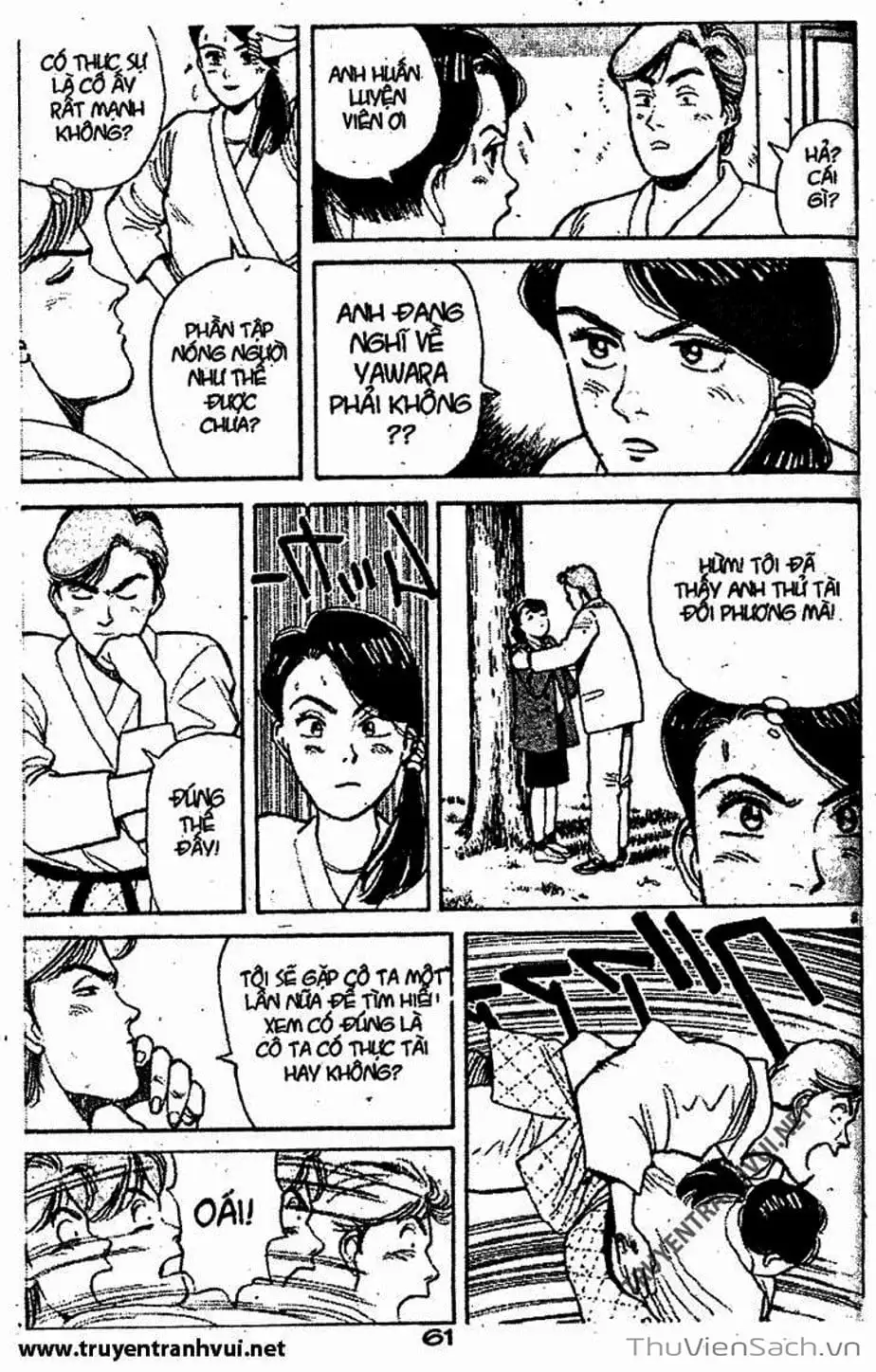 Truyện Tranh Tiểu Thư Nhu Đạo - Yawara! trang 6