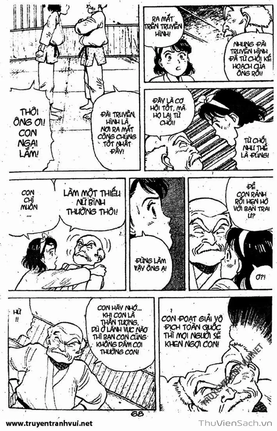 Truyện Tranh Tiểu Thư Nhu Đạo - Yawara! trang 6