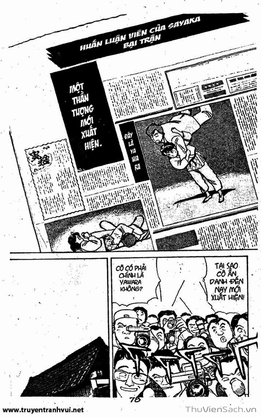 Truyện Tranh Tiểu Thư Nhu Đạo - Yawara! trang 6