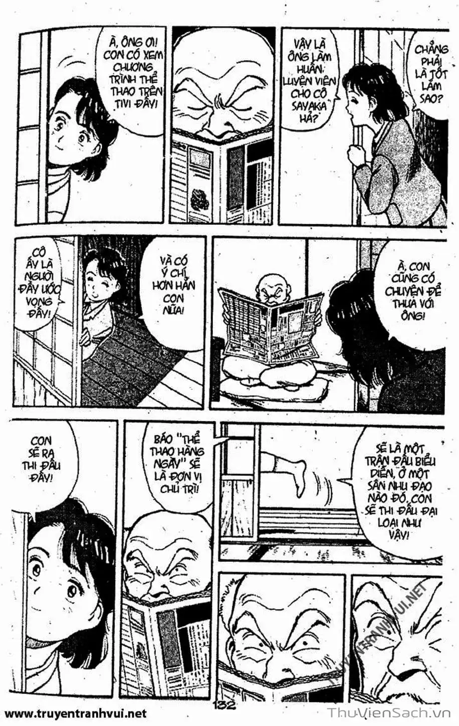 Truyện Tranh Tiểu Thư Nhu Đạo - Yawara! trang 6