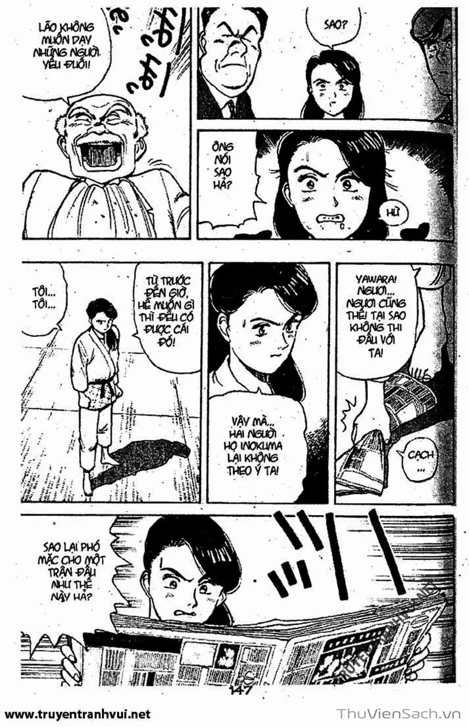 Truyện Tranh Tiểu Thư Nhu Đạo - Yawara! trang 6