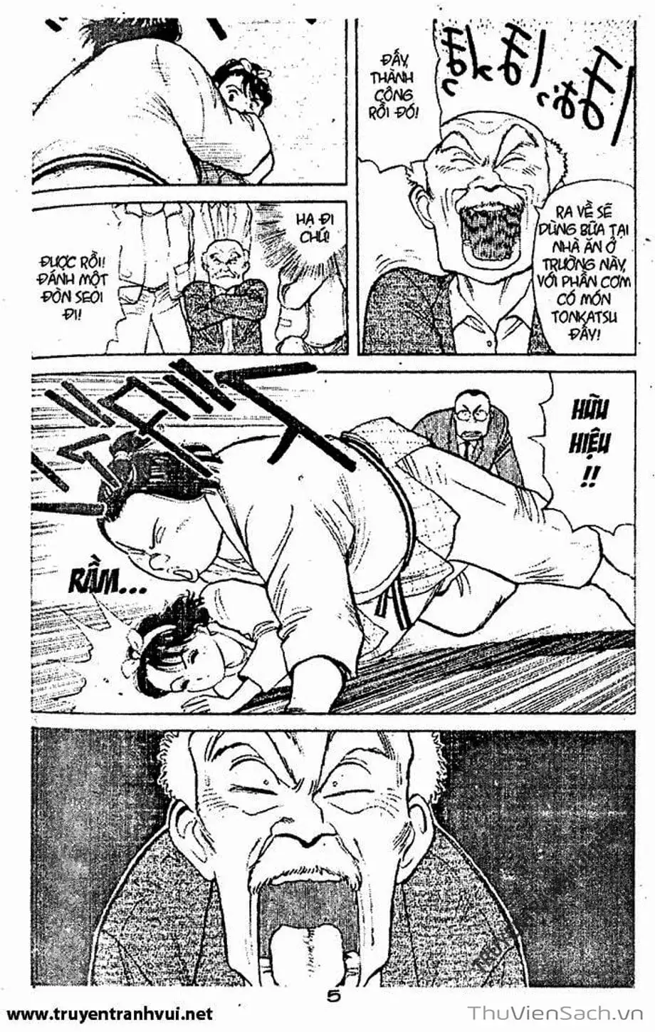 Truyện Tranh Tiểu Thư Nhu Đạo - Yawara! trang 6