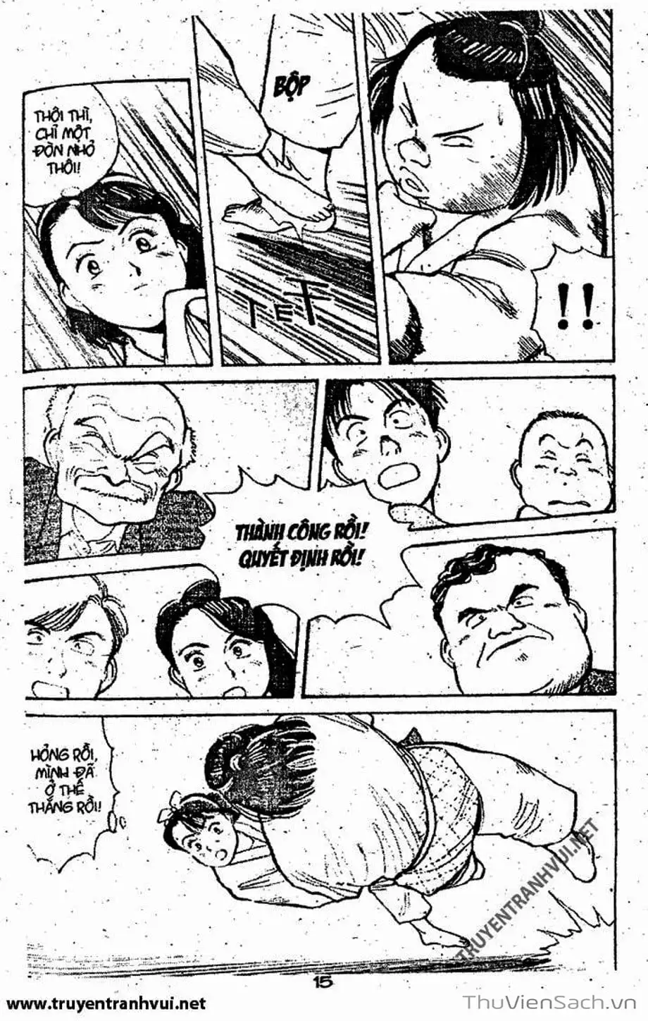 Truyện Tranh Tiểu Thư Nhu Đạo - Yawara! trang 6