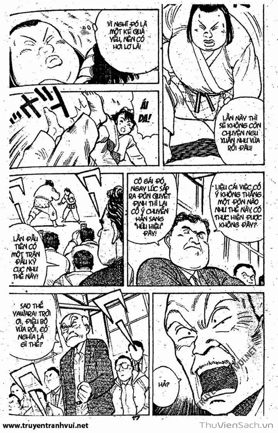 Truyện Tranh Tiểu Thư Nhu Đạo - Yawara! trang 6