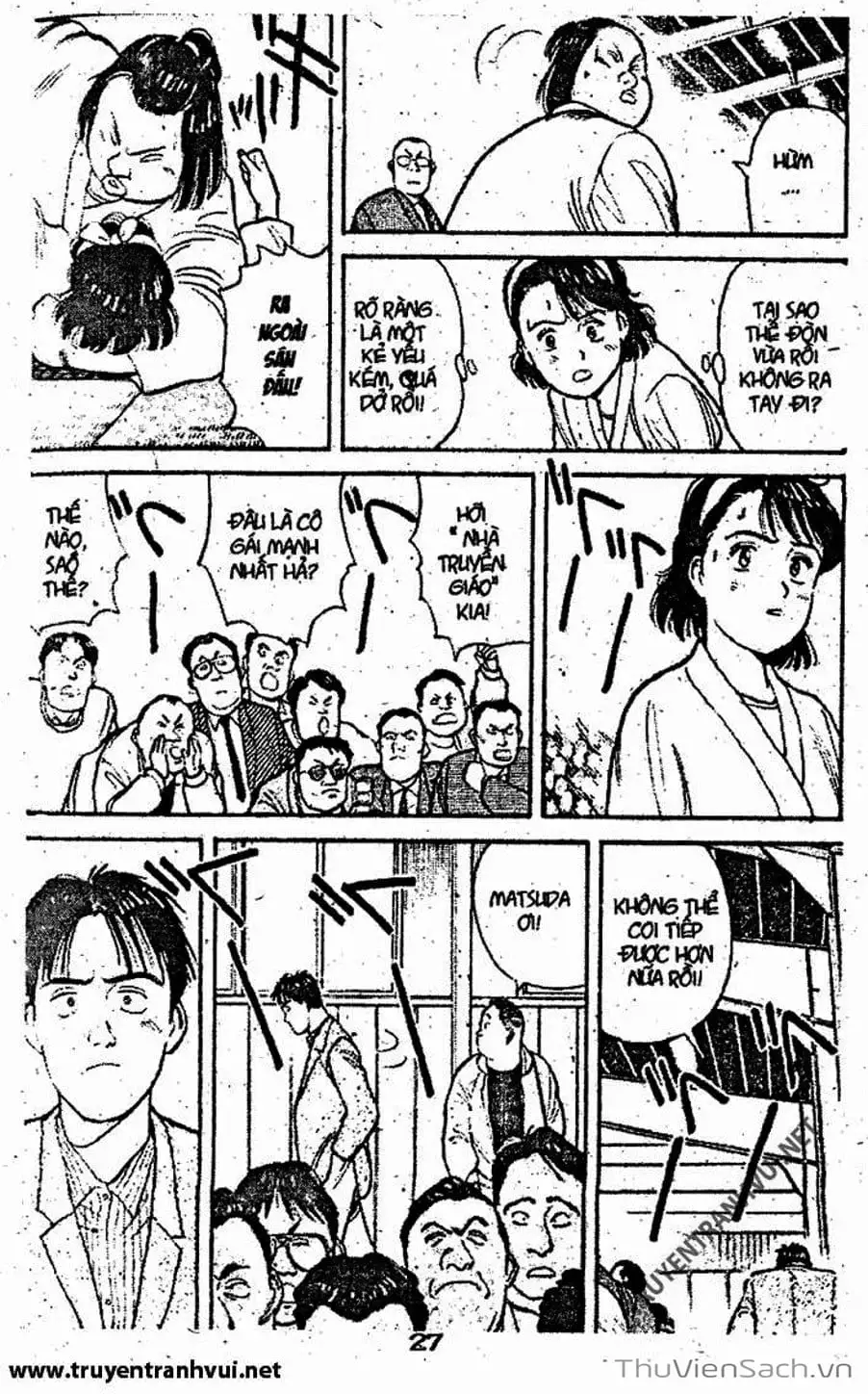 Truyện Tranh Tiểu Thư Nhu Đạo - Yawara! trang 6