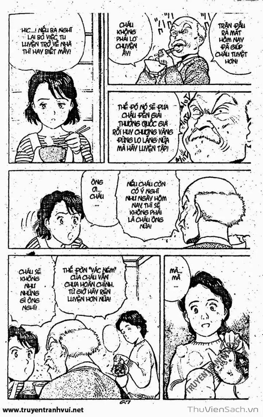 Truyện Tranh Tiểu Thư Nhu Đạo - Yawara! trang 6