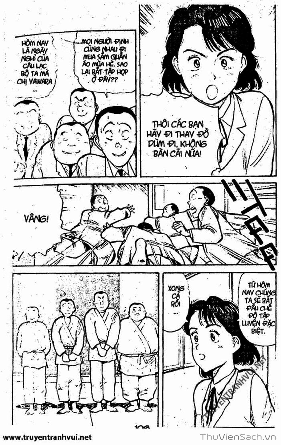 Truyện Tranh Tiểu Thư Nhu Đạo - Yawara! trang 6