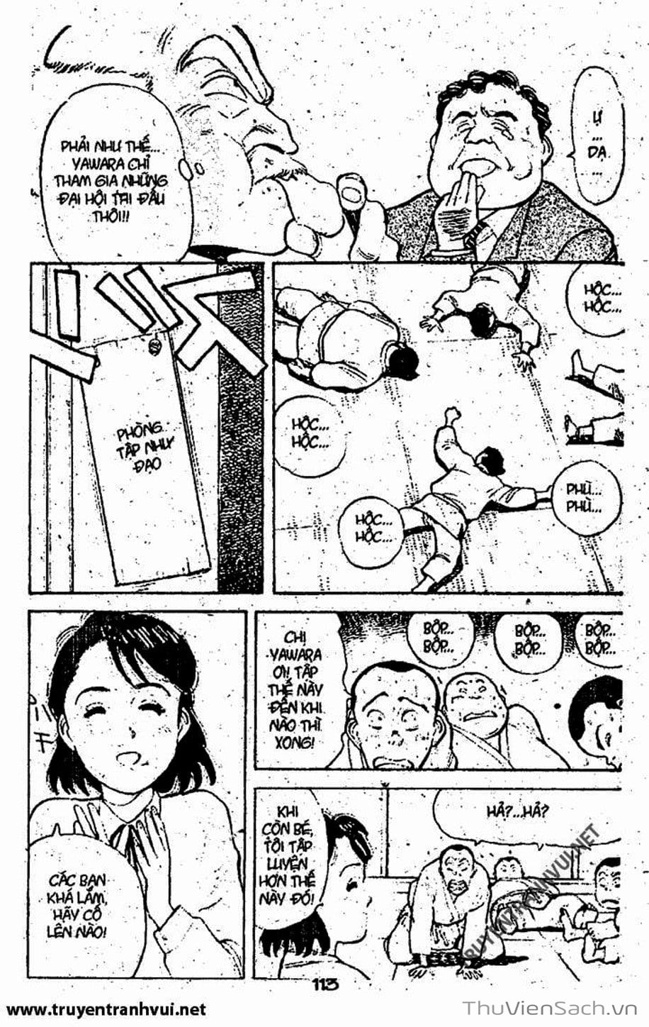 Truyện Tranh Tiểu Thư Nhu Đạo - Yawara! trang 6