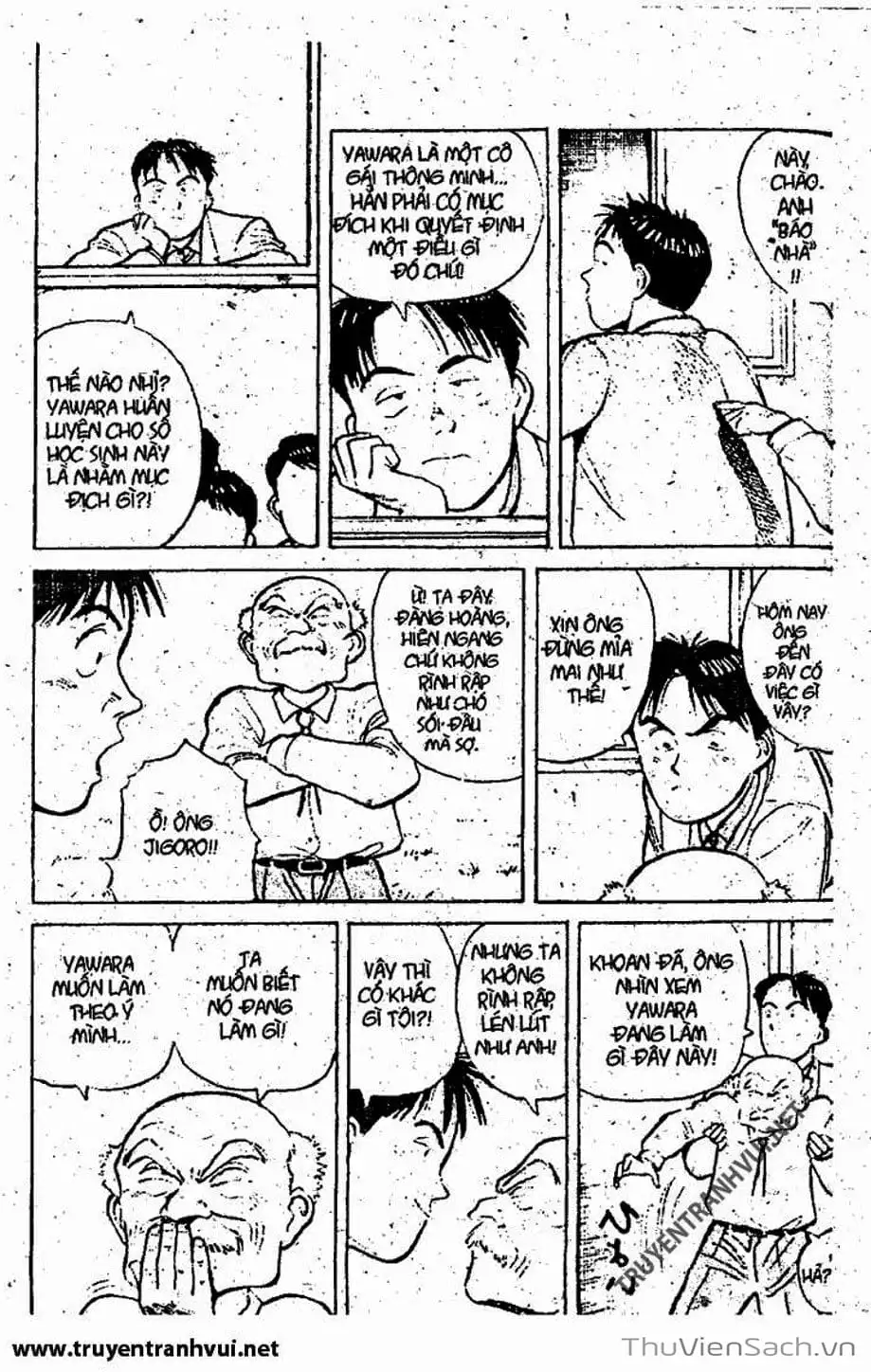 Truyện Tranh Tiểu Thư Nhu Đạo - Yawara! trang 6