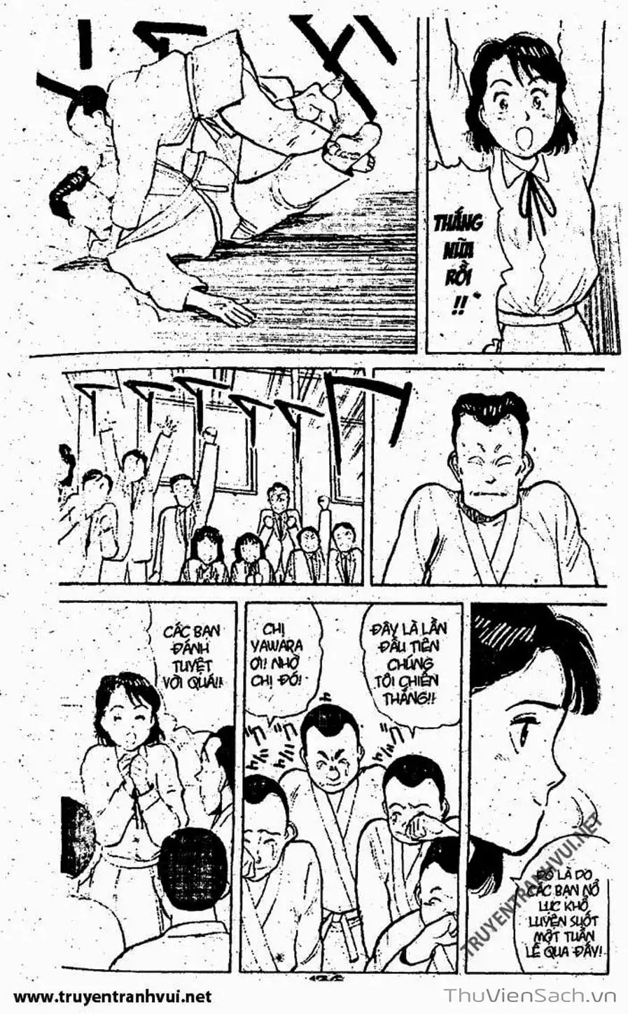 Truyện Tranh Tiểu Thư Nhu Đạo - Yawara! trang 6