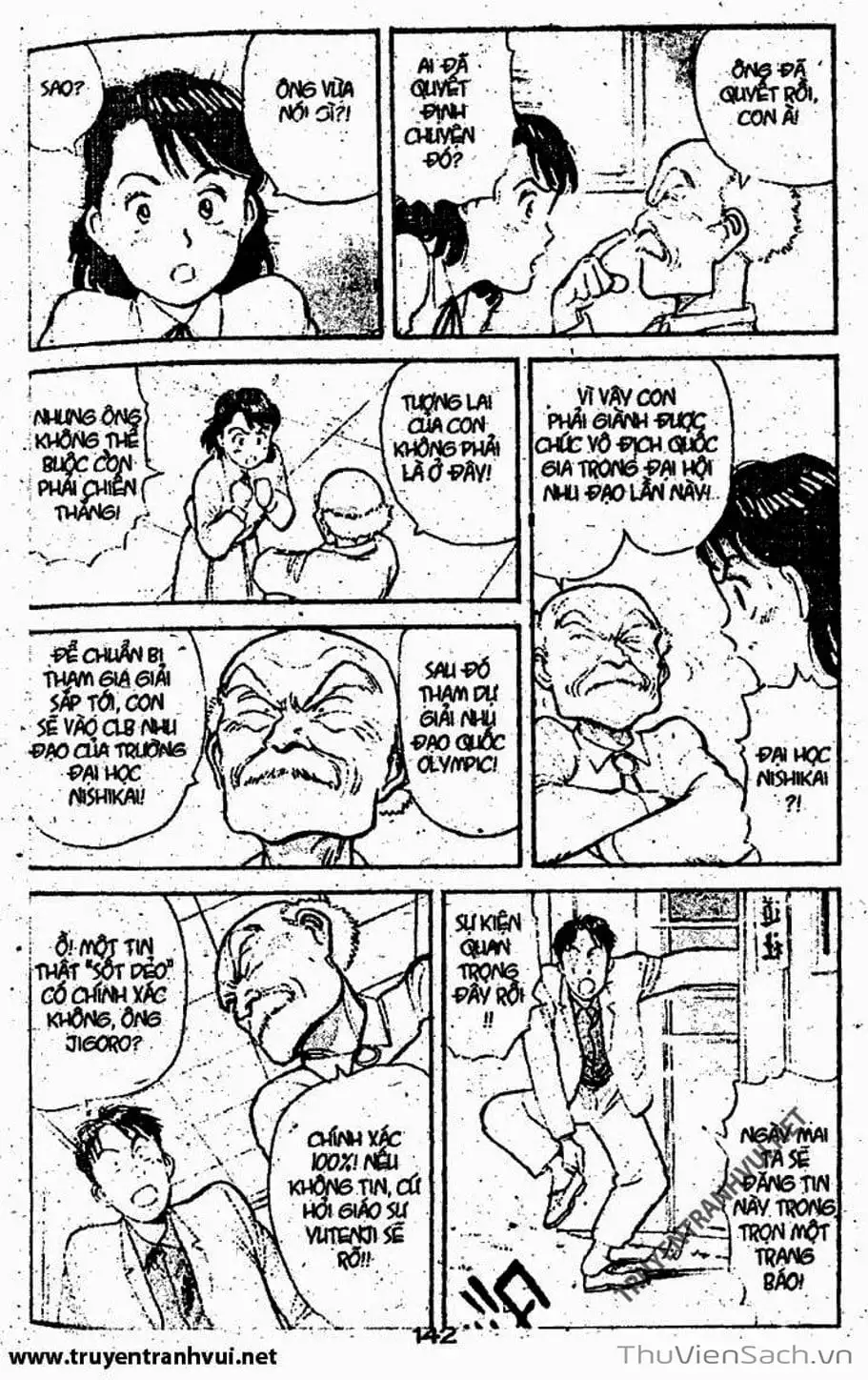 Truyện Tranh Tiểu Thư Nhu Đạo - Yawara! trang 6