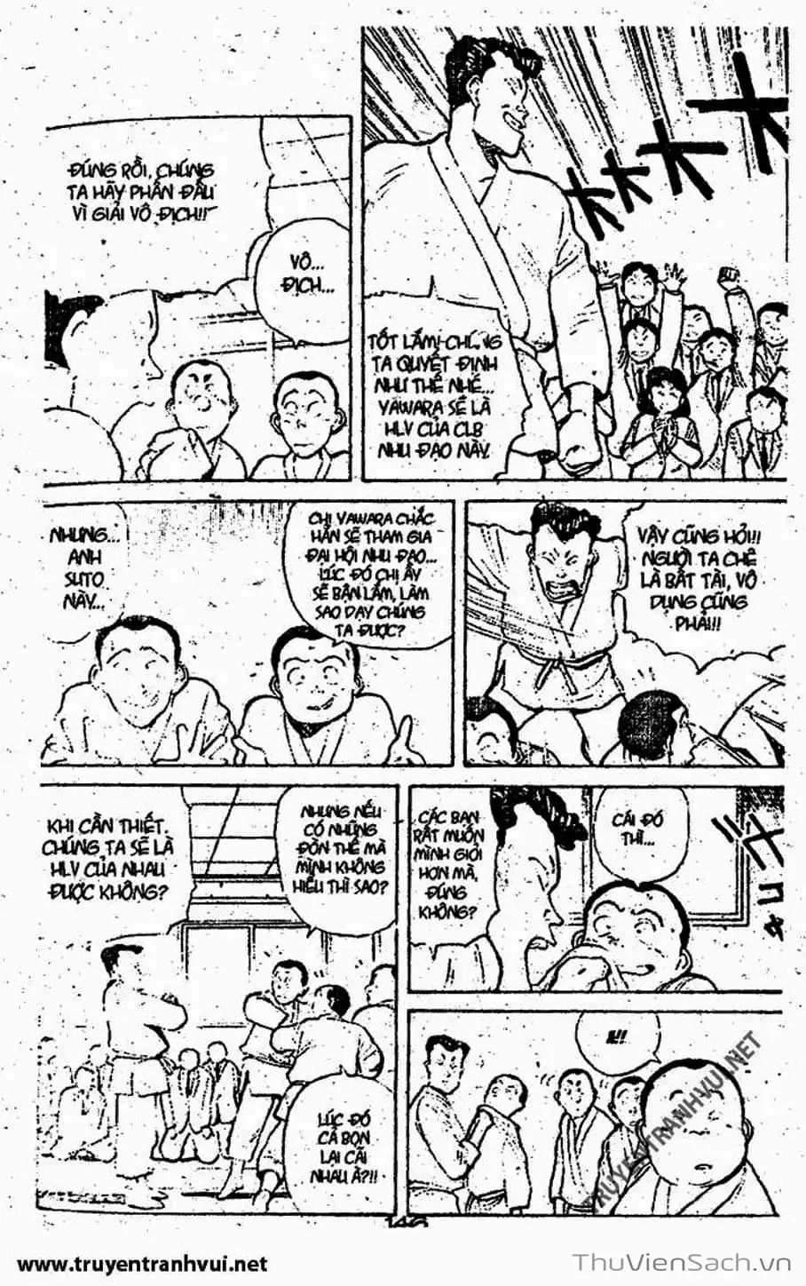 Truyện Tranh Tiểu Thư Nhu Đạo - Yawara! trang 6