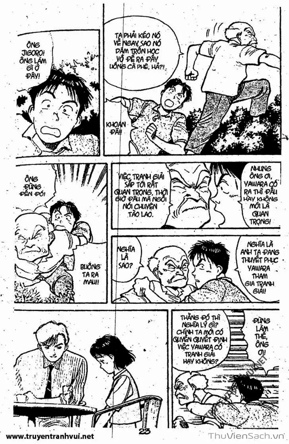 Truyện Tranh Tiểu Thư Nhu Đạo - Yawara! trang 6