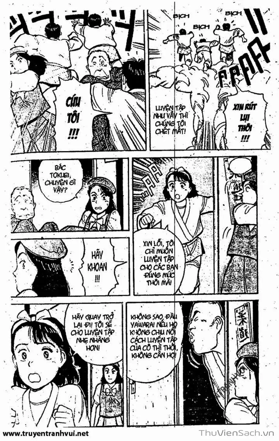 Truyện Tranh Tiểu Thư Nhu Đạo - Yawara! trang 6