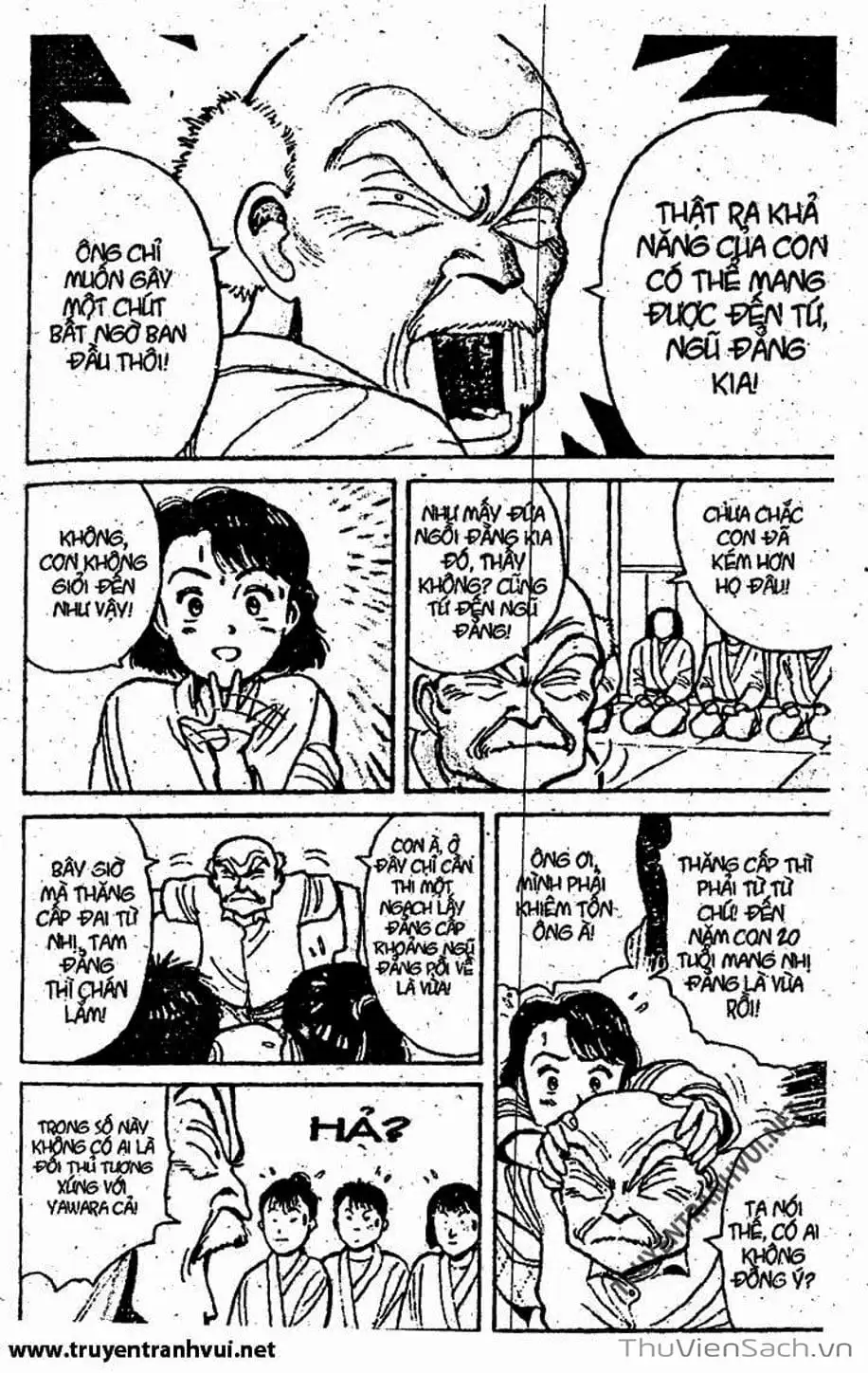 Truyện Tranh Tiểu Thư Nhu Đạo - Yawara! trang 6