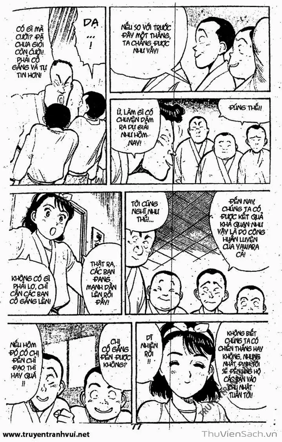 Truyện Tranh Tiểu Thư Nhu Đạo - Yawara! trang 6