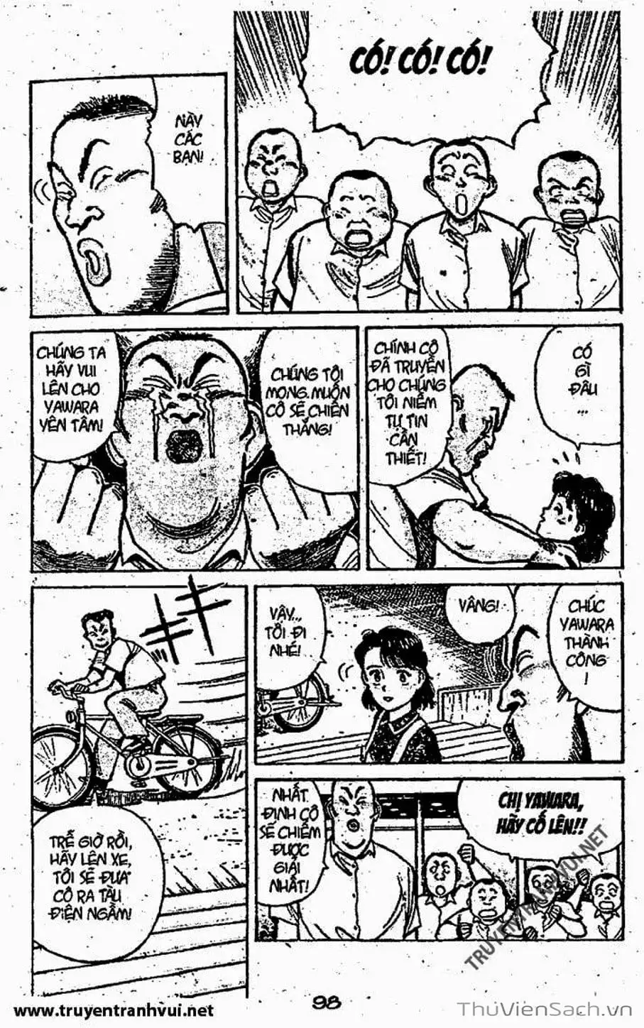 Truyện Tranh Tiểu Thư Nhu Đạo - Yawara! trang 6