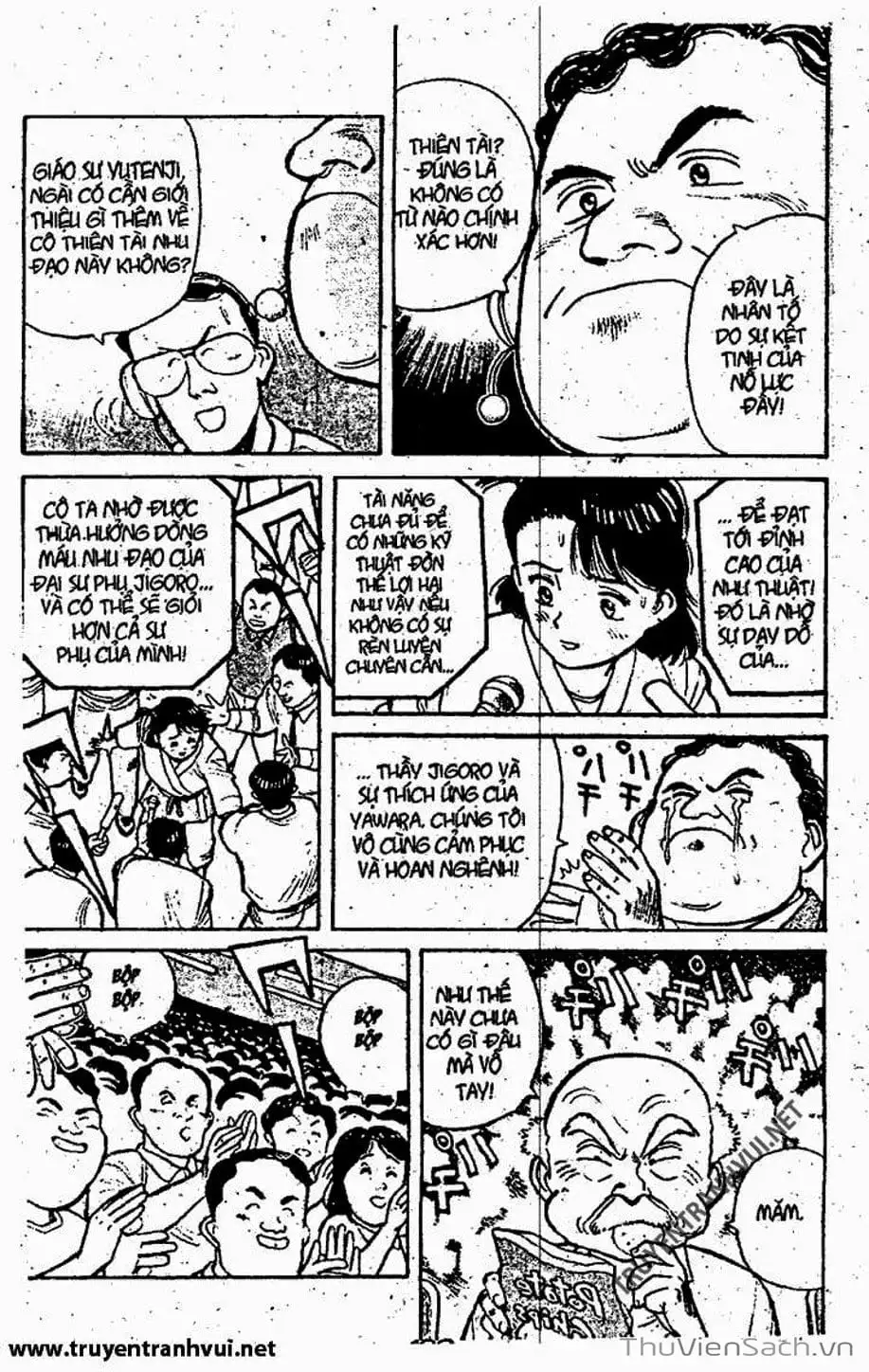 Truyện Tranh Tiểu Thư Nhu Đạo - Yawara! trang 6