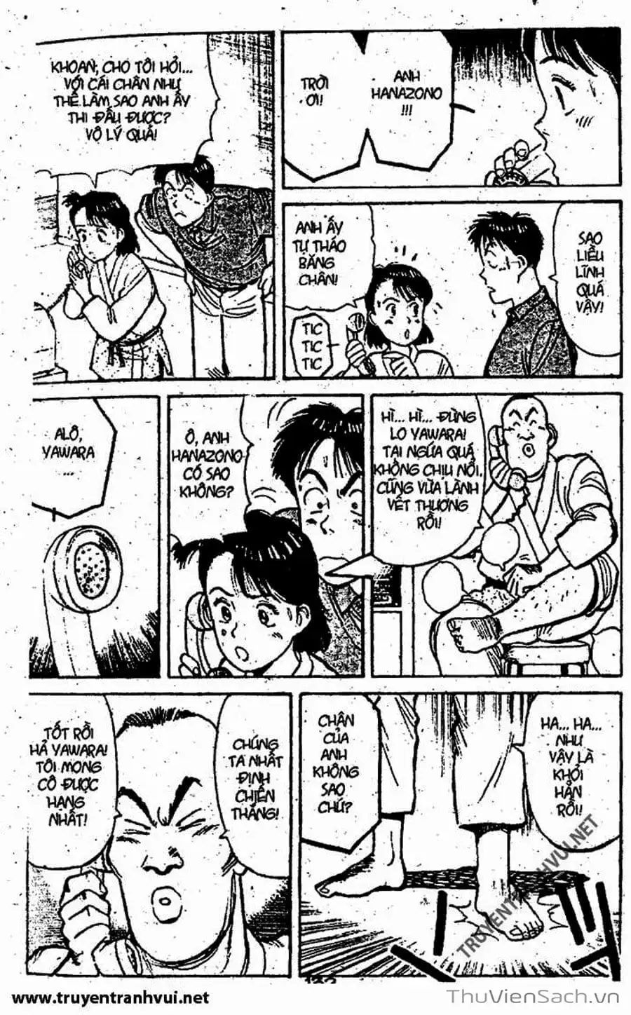 Truyện Tranh Tiểu Thư Nhu Đạo - Yawara! trang 6