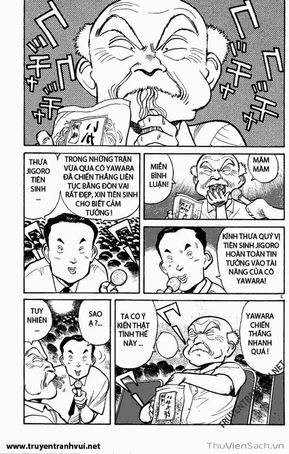 Truyện Tranh Tiểu Thư Nhu Đạo - Yawara! trang 6