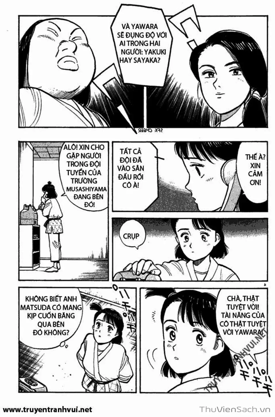 Truyện Tranh Tiểu Thư Nhu Đạo - Yawara! trang 6