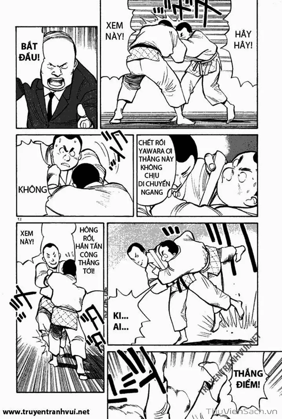 Truyện Tranh Tiểu Thư Nhu Đạo - Yawara! trang 6