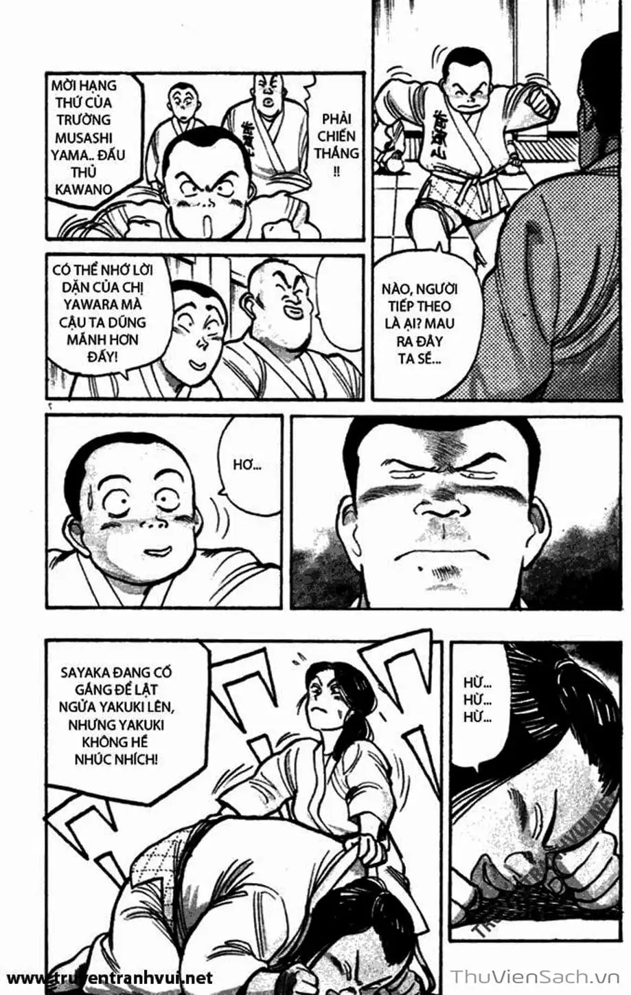 Truyện Tranh Tiểu Thư Nhu Đạo - Yawara! trang 6