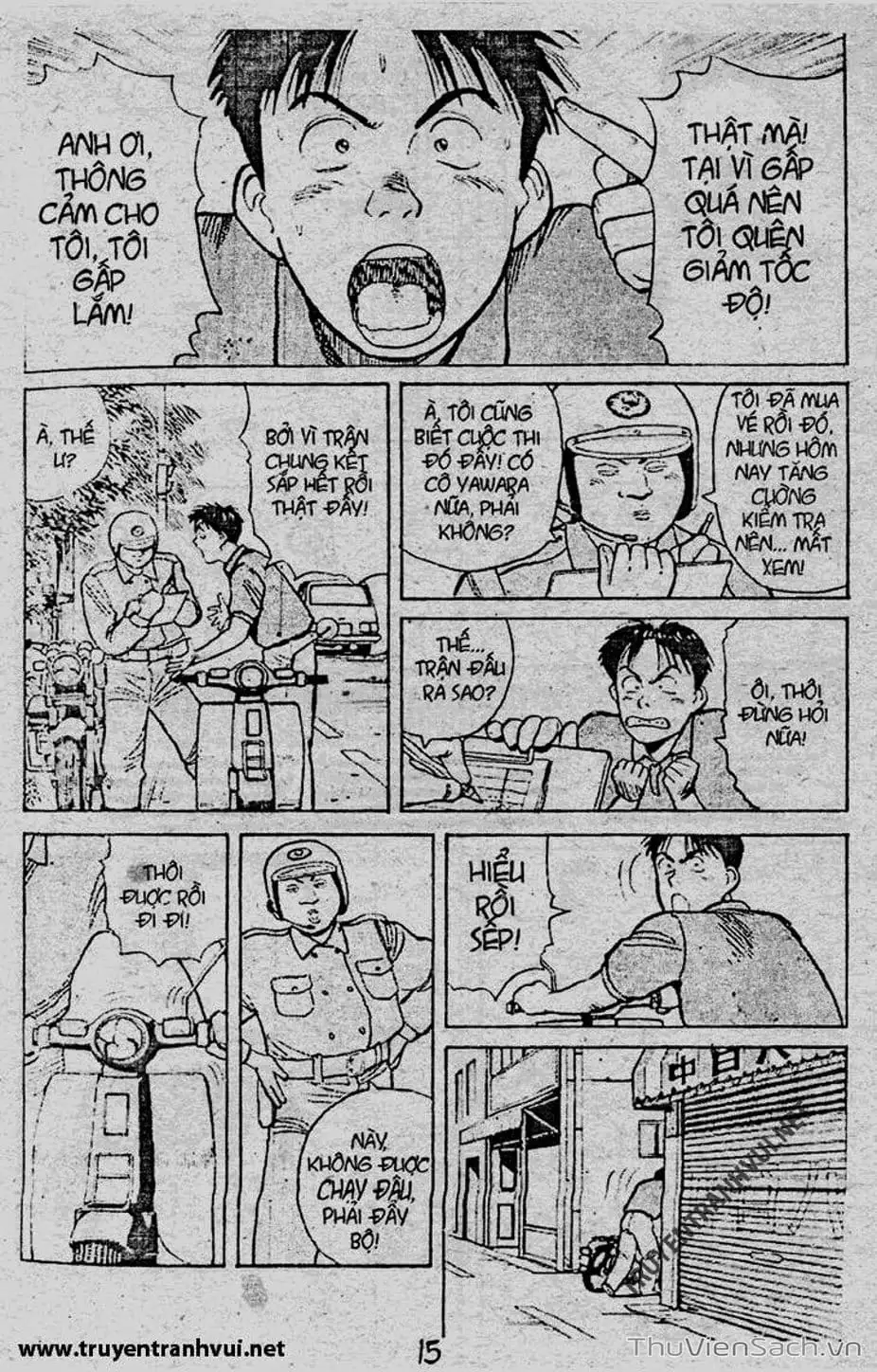 Truyện Tranh Tiểu Thư Nhu Đạo - Yawara! trang 6