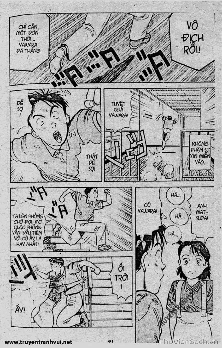 Truyện Tranh Tiểu Thư Nhu Đạo - Yawara! trang 6
