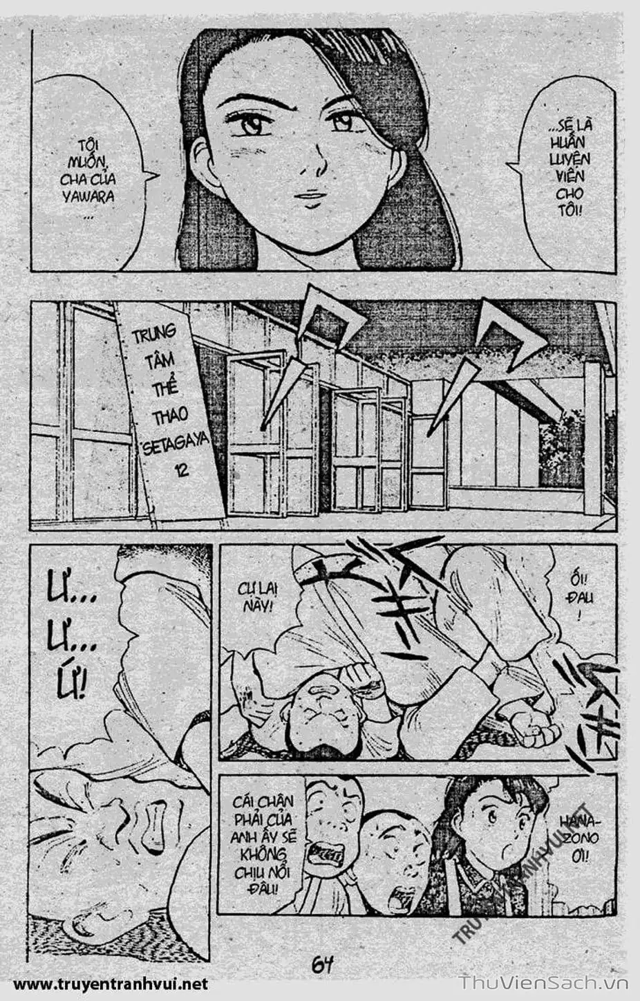 Truyện Tranh Tiểu Thư Nhu Đạo - Yawara! trang 6