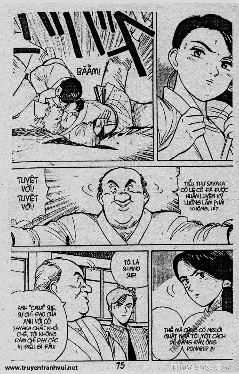 Truyện Tranh Tiểu Thư Nhu Đạo - Yawara! trang 6