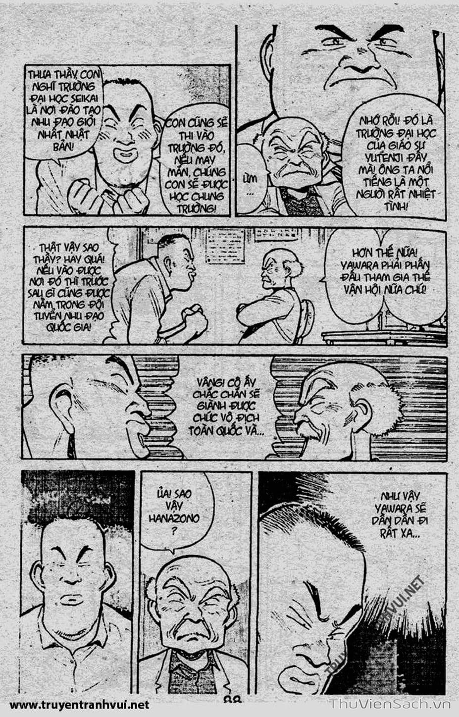 Truyện Tranh Tiểu Thư Nhu Đạo - Yawara! trang 6