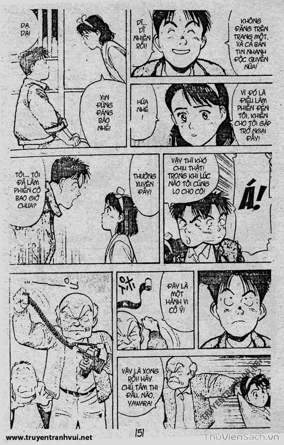 Truyện Tranh Tiểu Thư Nhu Đạo - Yawara! trang 6