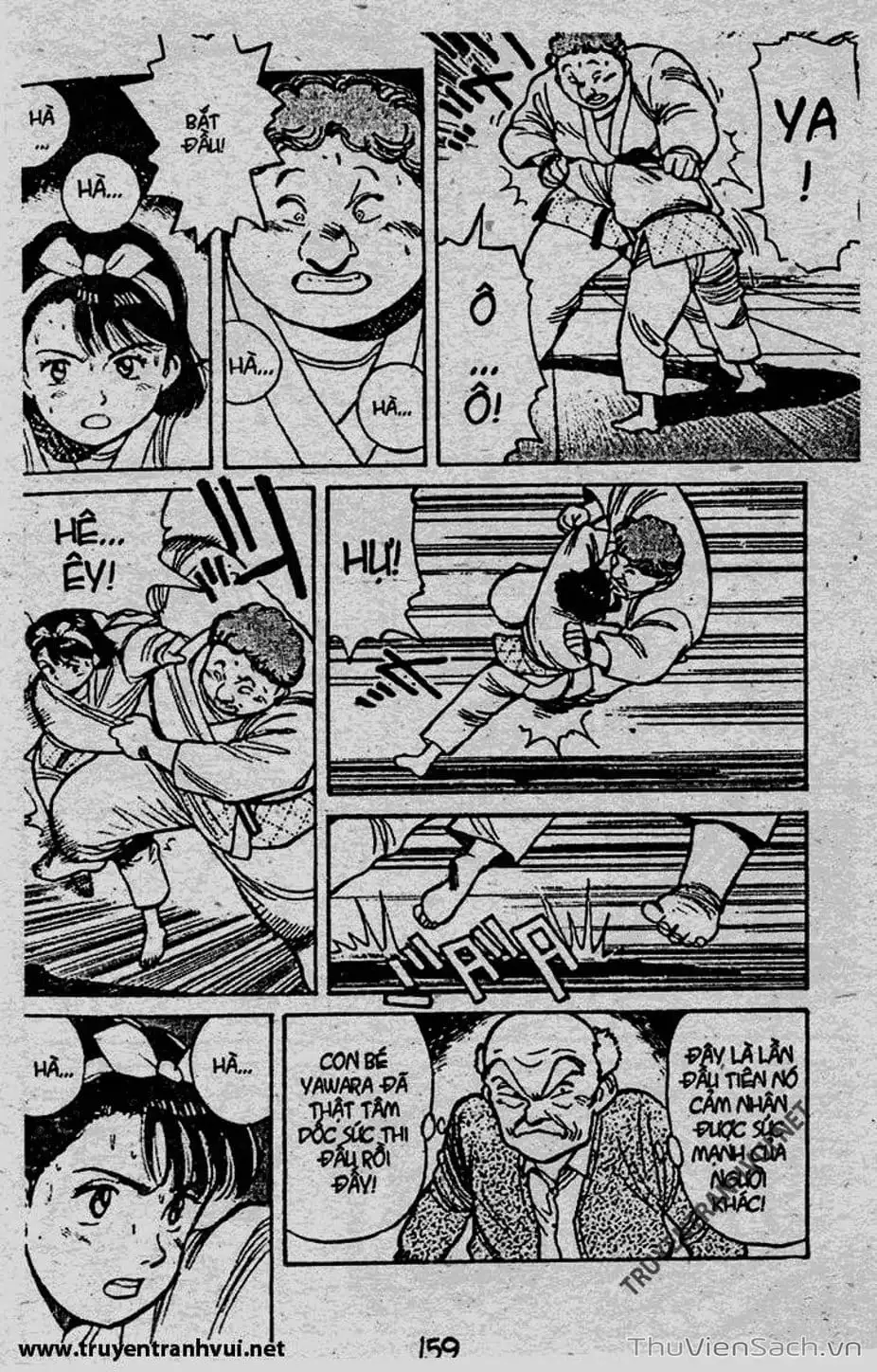 Truyện Tranh Tiểu Thư Nhu Đạo - Yawara! trang 6