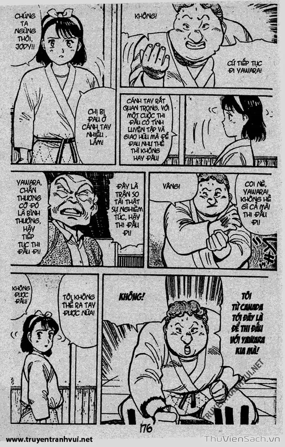Truyện Tranh Tiểu Thư Nhu Đạo - Yawara! trang 6