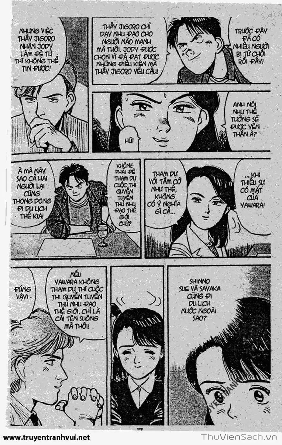 Truyện Tranh Tiểu Thư Nhu Đạo - Yawara! trang 6