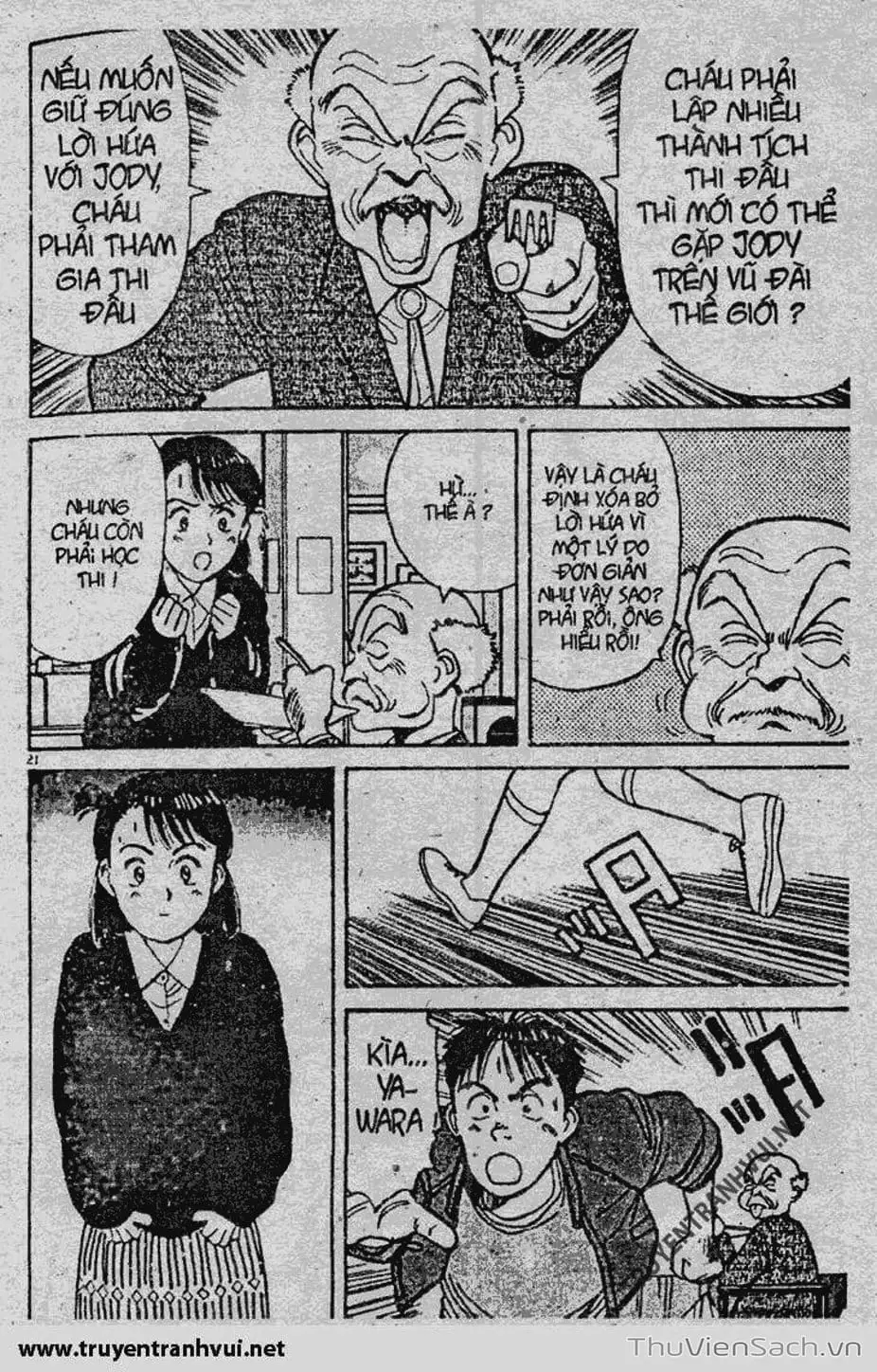 Truyện Tranh Tiểu Thư Nhu Đạo - Yawara! trang 6