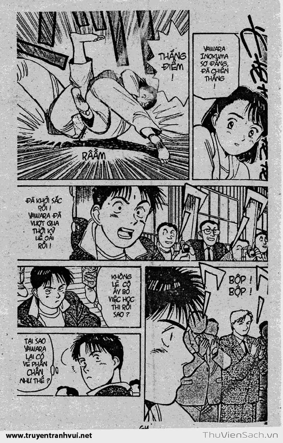 Truyện Tranh Tiểu Thư Nhu Đạo - Yawara! trang 6