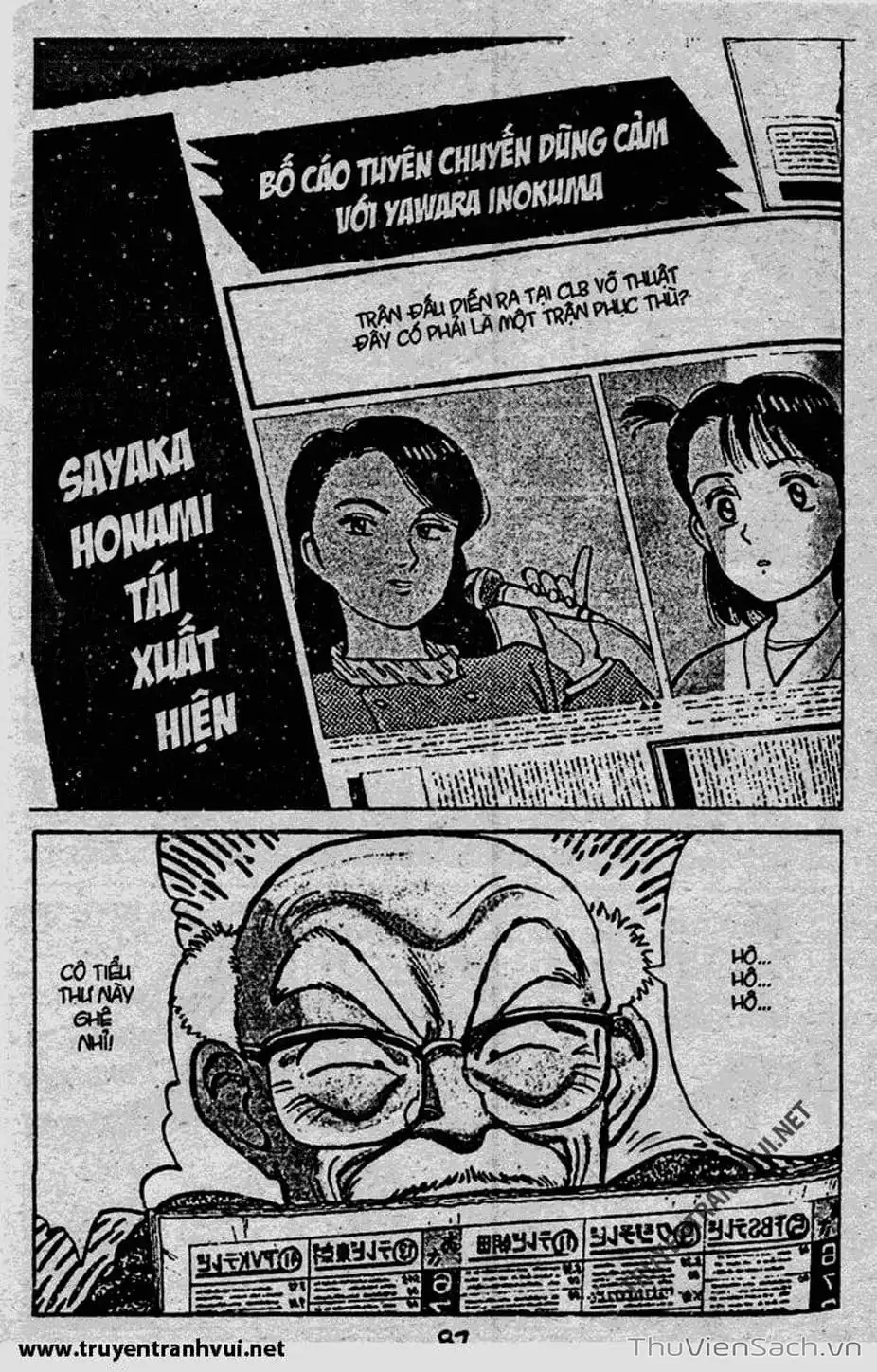 Truyện Tranh Tiểu Thư Nhu Đạo - Yawara! trang 6